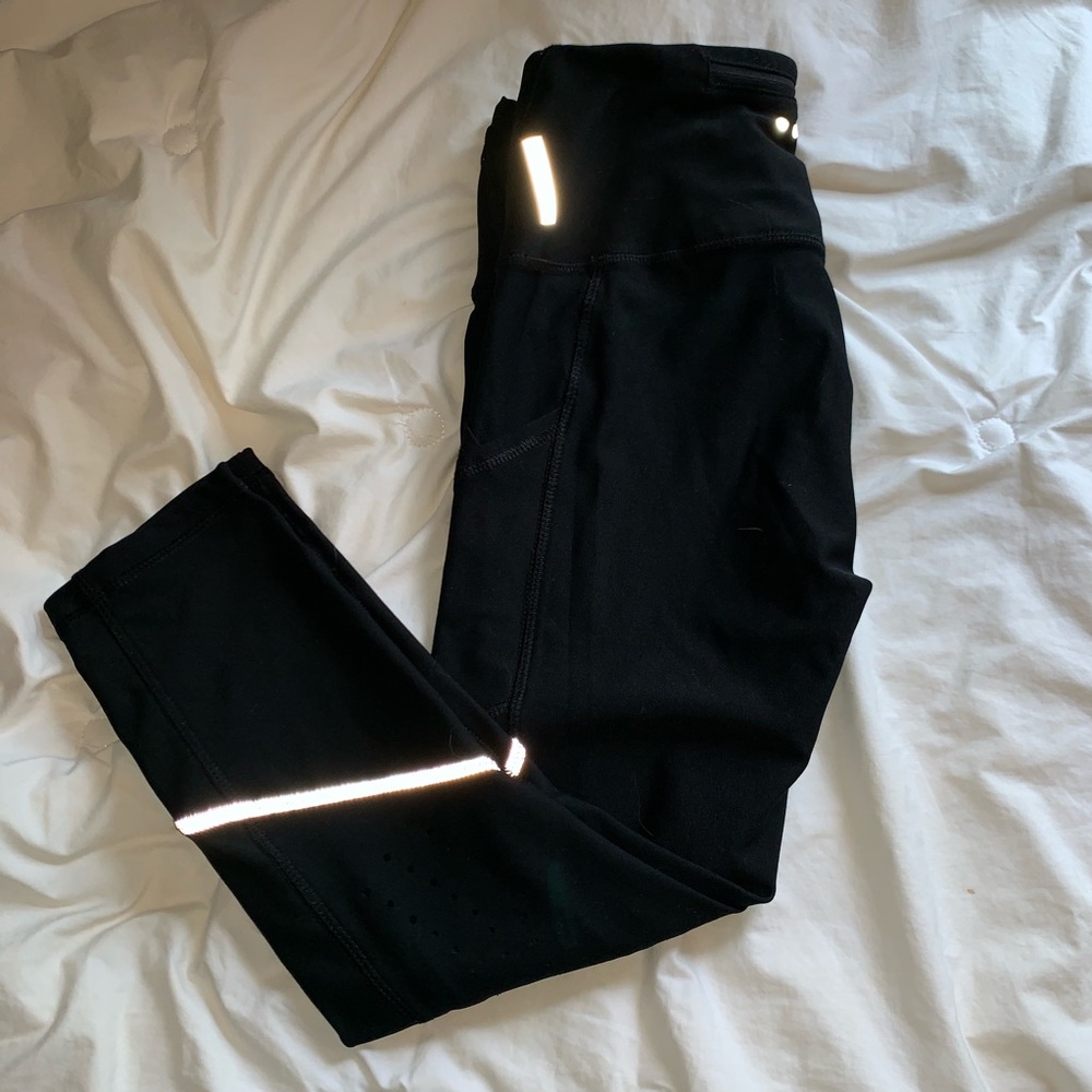 Cropped workout leggings